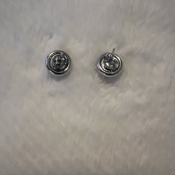 Large Vintage Honora 12mm Genuine Pearl Interchangable Sterling Earrings - Picture 6 of 9